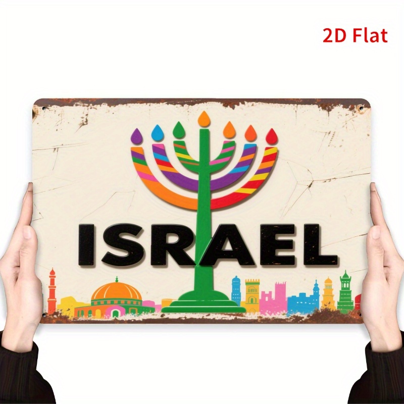CIFBUY Vintage Aluminum Wall A - Wall Art ulasan dan harga