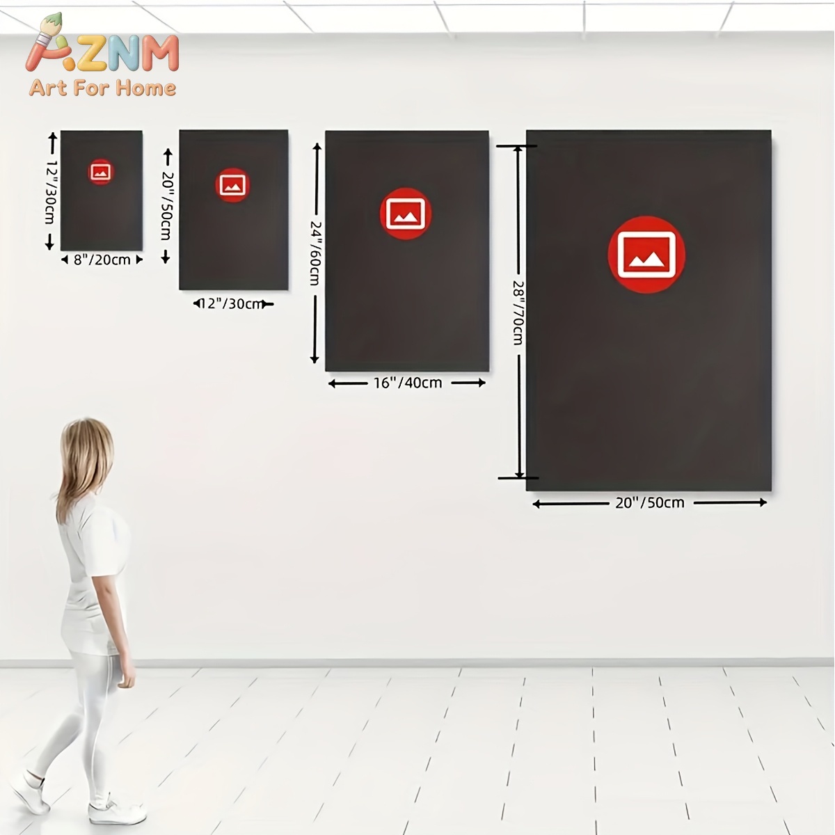 3PCS The Last Supper Abstract  - Abstract Canvas Set ulasan dan harga