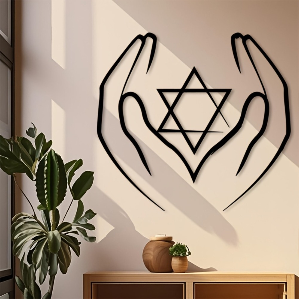 CIFBUY Metal Wall Art Abstract - Wall Art ulasan dan harga