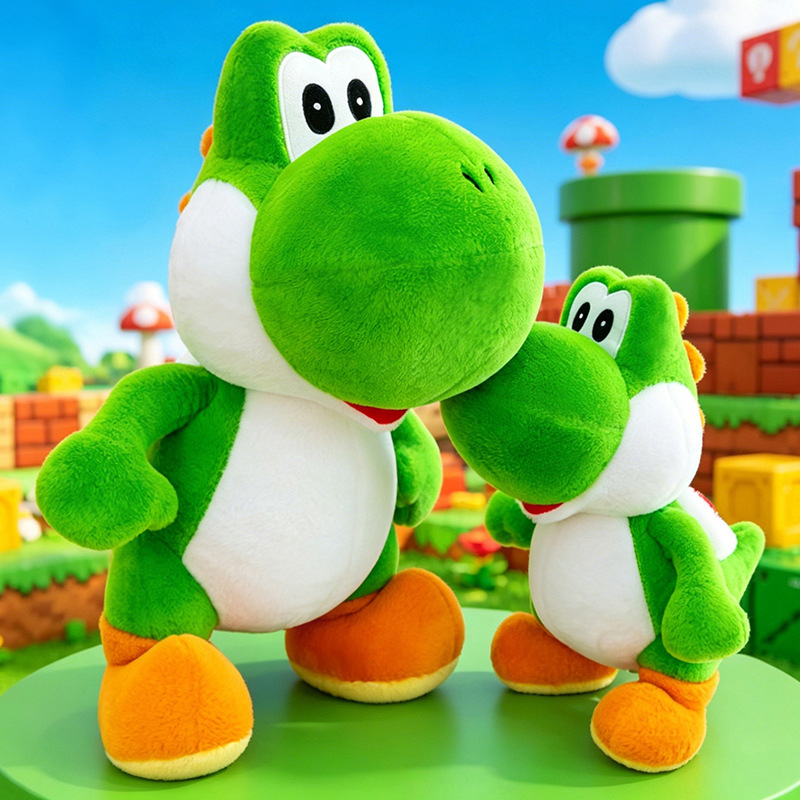 Cute Yoshi Green Dinosaur Plus - Throw Pillow ulasan dan harga